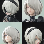 TVアニメ「ニーア オートマタ Ver1.1a」より、「2B」が可動フィギュアに!太ももがチラ見えするハイキックなど躍動感あるポージングを実現