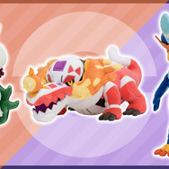 ラウドボーン　ウェーニバル　マスカーニャ　ぬいぐるみ3個セット ポケモンSV』マスカーニャ、ラウドボーン、ウェーニバルが