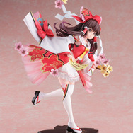 はにかんだ表情、少女感あふれる姿が可愛い！『東方Project』より「博麗霊夢」が藤ちょこ氏のイラストをもとに立体化