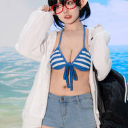 奥空アヤネ（水着）『ブルーアーカイブ』／粛雨（X：@Suyvvv_）