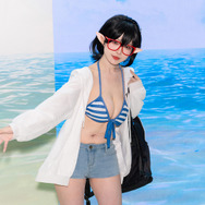 奥空アヤネ（水着）『ブルーアーカイブ』／粛雨（X：@Suyvvv_）