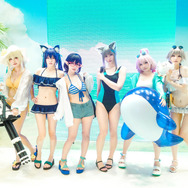 シロコ:あまねるみ(X:@Amane_Rumii)、セリカ:紅羽りお(X:@riotarou12)、ホシノ:めでぃ(X:@lv_moe)、アヤネ:肃雨(X:@Suyvvv_)、ノノミ:景三、ヒフミ:やもはちこ(X:@yamo8cos)『ブルーアーカイブ』