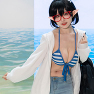 奥空アヤネ(水着)『ブルーアーカイブ』/粛雨(X:@Suyvvv_)