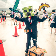 『マインクラフト』クリーパースーツスキン/黄昏の吟遊詩人(X:@tasogin)