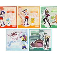 チリ、アオキ、ナンジャモら10組の『ポケモンSV』トレーナー集結！新登場「POKÉMON TRAINERS ～パルデア編～」で相棒と仲良くグッズ化