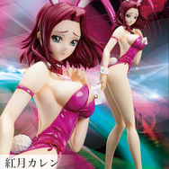 隔てるものは何もない！『コードギアス』カレン、シャーリー、C.C.の“生足バニー”フィギュアが魅せる、究極のヒップ&脚線美