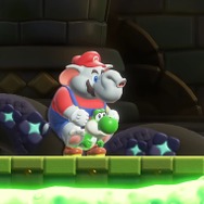 ヨッシーに乗る無理筋なゾウ！？ ピーチやデイジーが丸過ぎる！『スーパーマリオブラザーズ ワンダー』でマリオ達が変幻自在