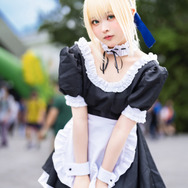 セイバー（メイドver.）『Fate/hollow ataraxia』／あまに（X：@kujoamani）