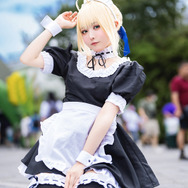 セイバー（メイドver.）『Fate/hollow ataraxia』／あまに（X：@kujoamani）