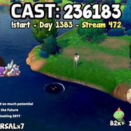 『ポケモン ソード・シールド』色違いの“ヒンバス”を釣り上げ、ストリーマーが狂喜乱舞―1,383日に及ぶ挑戦、約24万回振り続けた釣り竿