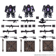 THE ORIGIN 高機動型ザクII 黒い三連星メタリックVer　3つセット HG 高機動型ザクⅡ 黒い三連星メタリックVer. レビュー