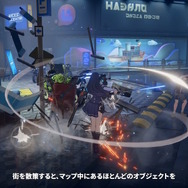 都市型オープンワールド『Project Mugen』最新映像！屋内マップもシームレスに移動、フィールド上のオブジェクトはほとんど壊せる