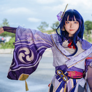 雷電将軍『原神』／りんどー（@Warabimochi8899）