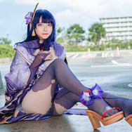 雷電将軍『原神』／りんどー（@Warabimochi8899）