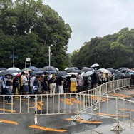 TGS2023一般日開幕！数年ぶりの全ホール使用の通常開催に、悪天候でも長蛇の列と賑わう会場