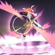 『魔法少女リリカルなのはA's PORTABLE -THE BATTLE OF ACES-』発売記念、期間限定でラッピングトラックが巡回走行!
