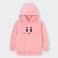 「GU」×『星のカービィ』コラボ商品がどれもかわいい!“すいこみ”アクションデザインのジャケットや、カービィになれるキッズ用パーカなど