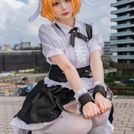 シャロ「ご注文はうさぎですか?」／月海つくね（@XaiabP）