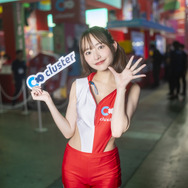 「Cluster」ブース／高崎かなみ（X：@Kanami_Takasaki）