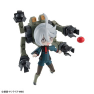 「水星の魔女」“メカぐるみ”の「スレッタ」と「ミオリネ」がかわいい！表情などオプションパーツが付属、ちょっとしたポージングをとることも