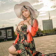 沙花叉クロヱ「ホロライブ」／泡沫いろは（@irohautkt_cos）