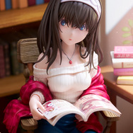 『デレマス』より、大胆なオフショルダーニットを着た「鷺沢文香」が立体化！限定版には表情がよく見える“前髪”と“微笑み顔”パーツなどが付属