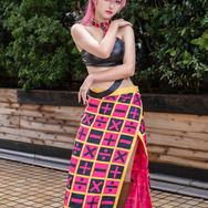 トリッシュ・ウナ「ジョジョの奇妙な冒険」／うこぎ（@cos_03ukogi）