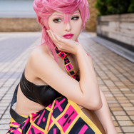 トリッシュ・ウナ「ジョジョの奇妙な冒険」／うこぎ（@cos_03ukogi）