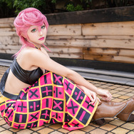 トリッシュ・ウナ「ジョジョの奇妙な冒険」／うこぎ（@cos_03ukogi）