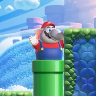 『スーパーマリオワンダー』ゾウマリオが早くもぬいぐるみ化！長い鼻や丸々としたフォルムを全高約26cmで再現