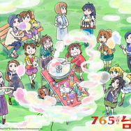 くまみね氏による、仕事猫風の「野々原茜」イラストが可愛い―「ミリアニ」第3話にあわせて、茜ちゃんステッカー“発注ヨシ”!