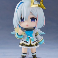 ホロライブの天使「天音かなた」がねんどろいど化!付属パーツ「圧顔」×「握り潰し手」で威圧感マシマシな姿も