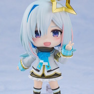 ホロライブの天使「天音かなた」がねんどろいど化!付属パーツ「圧顔」×「握り潰し手」で威圧感マシマシな姿も