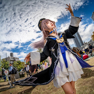 ヘルタ『崩壊:スターレイル』/猫田 あしゅ(X:@Nekota_Ashu)、髪の毛合成素材:KAZUMA(X:@kazuma_aono)