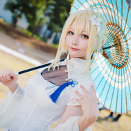 セイバー(中国版4周年記念衣装)『Fate/Grand Order』/五色もか(X:@moka_4416)