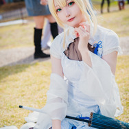 セイバー(中国版4周年記念衣装)『Fate/Grand Order』/五色もか(X:@moka_4416)