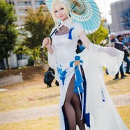 セイバー(中国版4周年記念衣装)『Fate/Grand Order』/五色もか(X:@moka_4416)