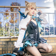 リネット『原神』/箱ネコ(X:@hakonyanya)