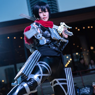 ミカサ・アッカーマン「進撃の巨人」／ゆざ（@HQyuza9）