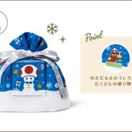 クリスマスシーズンにぴったりな「ラッピング×エコバッグ」が発売！『スーパーマリオ』『スプラトゥーン3』など人気タイトルのデザイン全12種