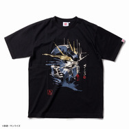 筆絵タッチの和風「ガンダム」Tシャツがクール！金色のプリントを使用した華やかな3種がラインナップ