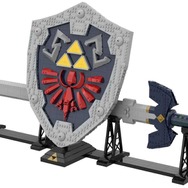 レゴで『ゼルダの伝説』マスターソード&ハイリアの盾を完全再現する海外ユーザー現る―こだわりのディスプレイ台まで用意