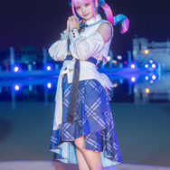 湊あくあ（ブルージャーニー衣装）「ホロライブ」／みら（@tehslu__cos_xxx）