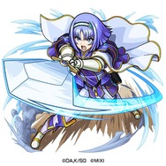 水属性 ★6 ベガルタ七武剣 アンネローゼ・フシアナス (進化)  CV:若山詩音(C)DA,K/SG(C)MIXI