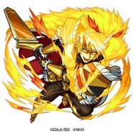 光属性 ★5 不敗神話 ゴルドー・キンメッキ (進化)  CV:興津和幸(C)DA,K/SG(C)MIXI