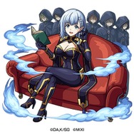 水属性 ★6 「七陰」第二席 ベータ (獣神化)  CV:水瀬いのり(C)DA,K/SG(C)MIXI