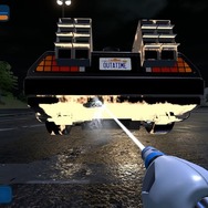 高圧洗浄シム『パワーウォッシュシミュレーター』DLC「バック・トゥ・ザ・フューチャー特別依頼」なぜか茶色いクルマや時計台を水洗する!【プレイレポ】