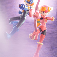 『ロックマンエグゼ』桜井メイルのネットナビ「ロール」がプラモデル化！キャラクター性溢れるフェイスパーツ、“ロールアロー”で劇中シーンを再現