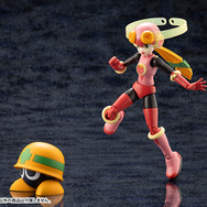 『ロックマンエグゼ』桜井メイルのネットナビ「ロール」がプラモデル化！キャラクター性溢れるフェイスパーツ、“ロールアロー”で劇中シーンを再現