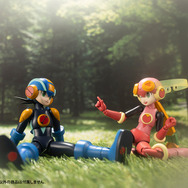 『ロックマンエグゼ』桜井メイルのネットナビ「ロール」がプラモデル化！キャラクター性溢れるフェイスパーツ、“ロールアロー”で劇中シーンを再現